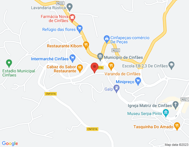 Mapa de localização