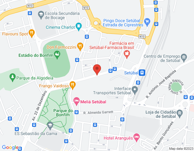 Mapa de localização