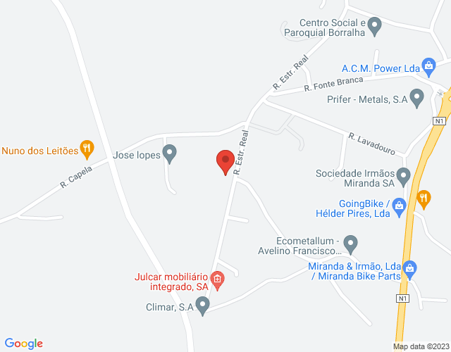 Mapa de localização