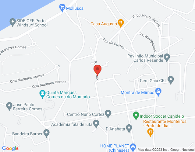 Mapa de localização