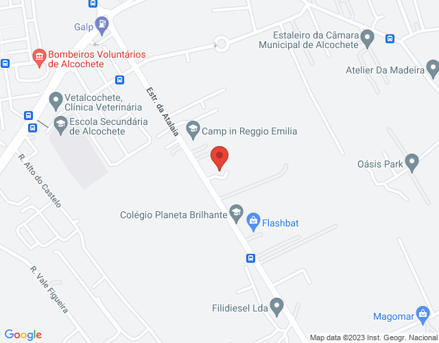 Mapa de localização