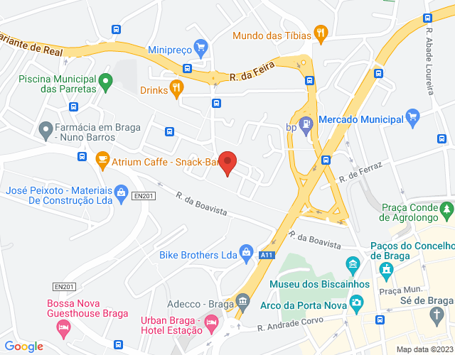 Mapa de localização
