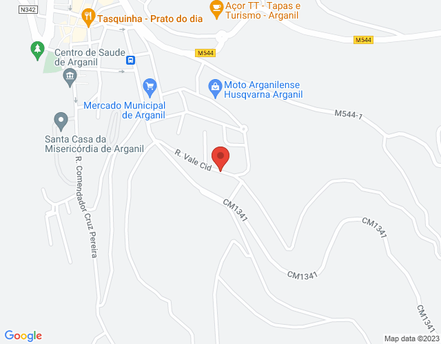 Mapa de localização