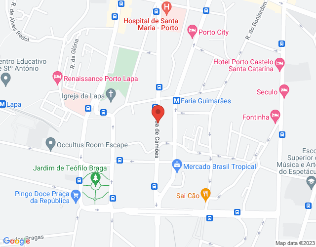 Mapa de localização