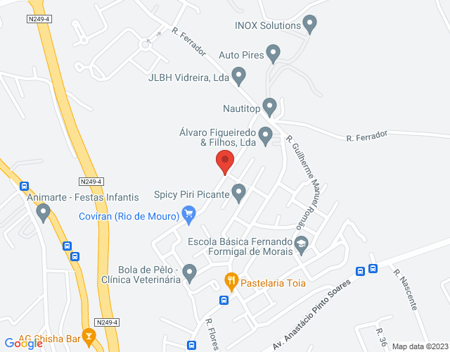 Mapa de localização