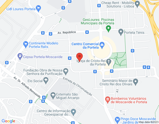 Mapa de localização