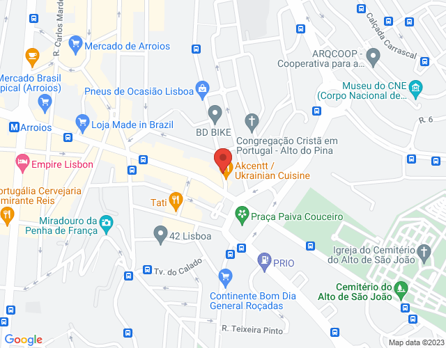 Mapa de localização