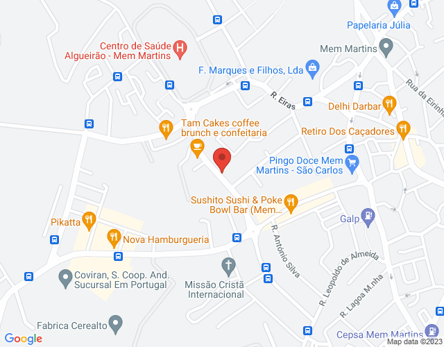 Mapa de localização