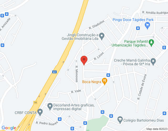 Mapa de localização