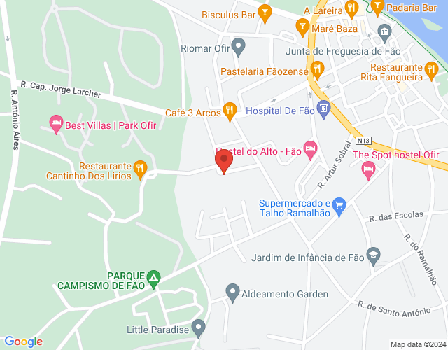 Mapa de localização
