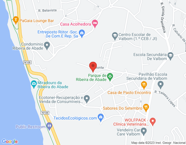 Mapa de localização