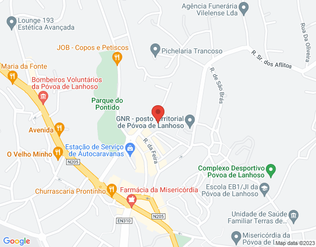 Mapa de localização