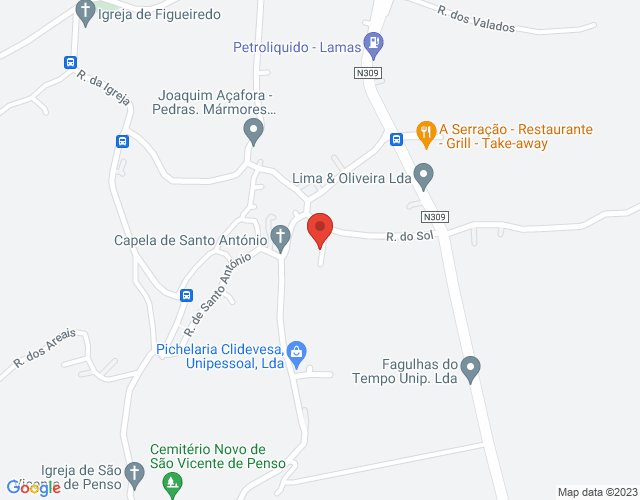 Mapa de localização