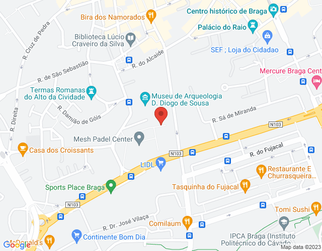 Mapa de localização