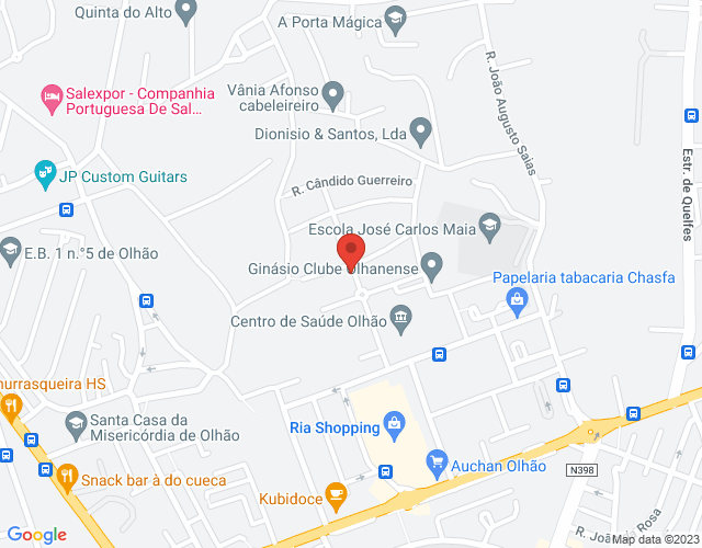 Mapa de localização