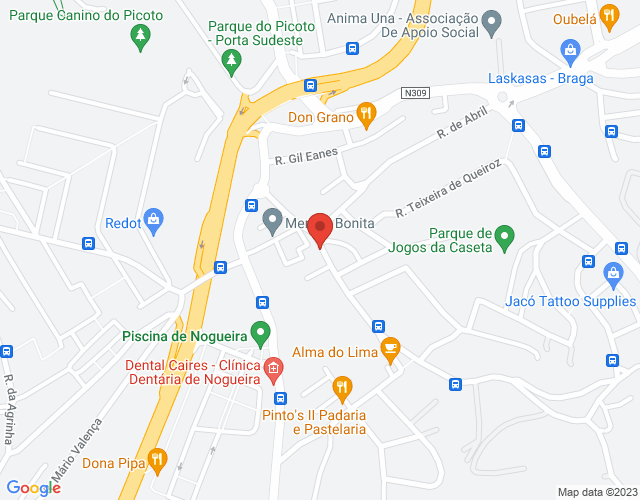 Mapa de localização
