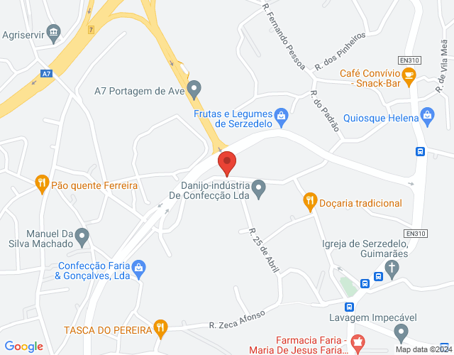Mapa de localização