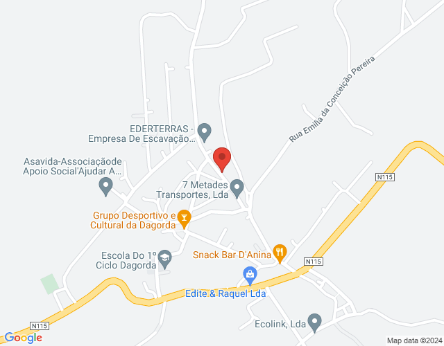Mapa de localização