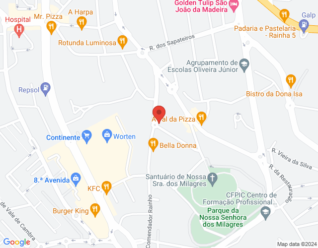 Mapa de localização