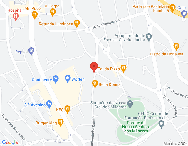 Mapa de localização