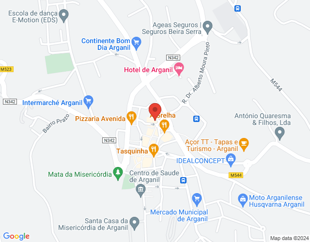 Localization map