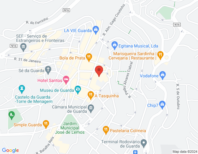 Mapa de localização