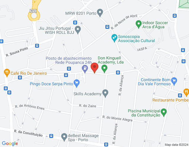 Mapa de localização