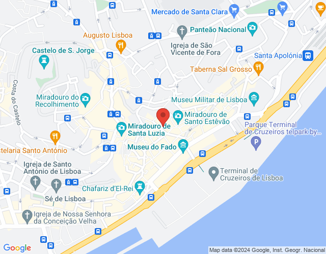 Mapa de localização