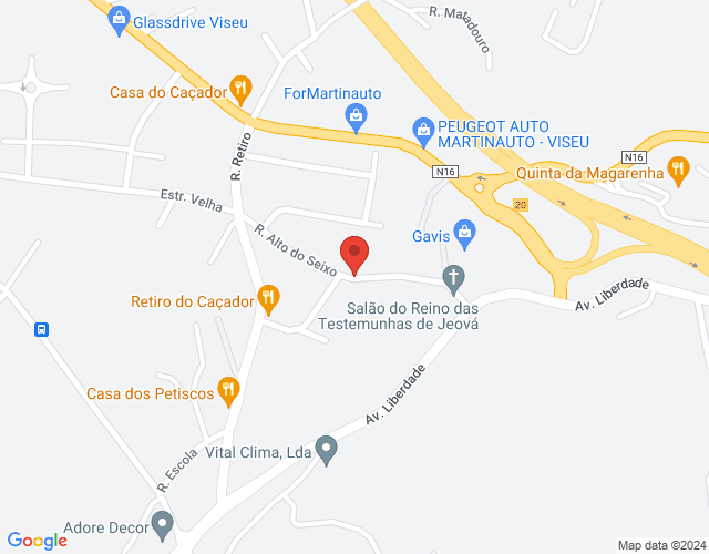 Mapa de localização