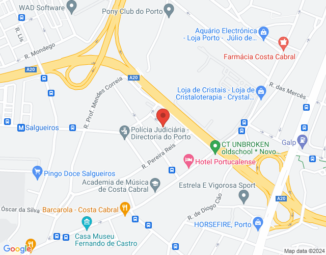 Mapa de localização