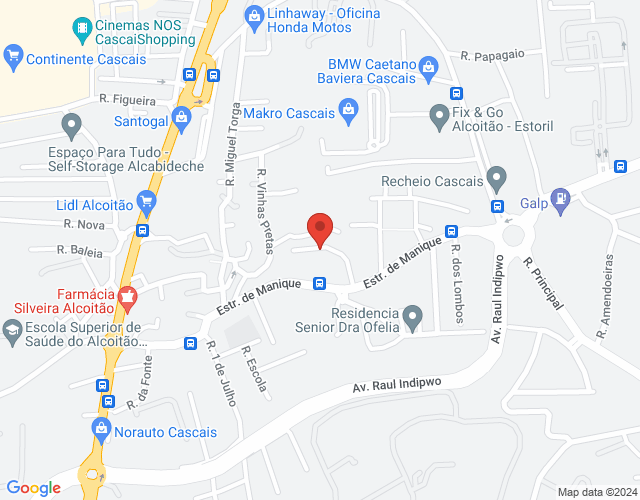 Mapa de localização