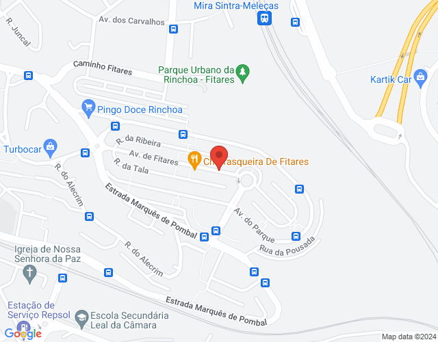 Mapa de localização