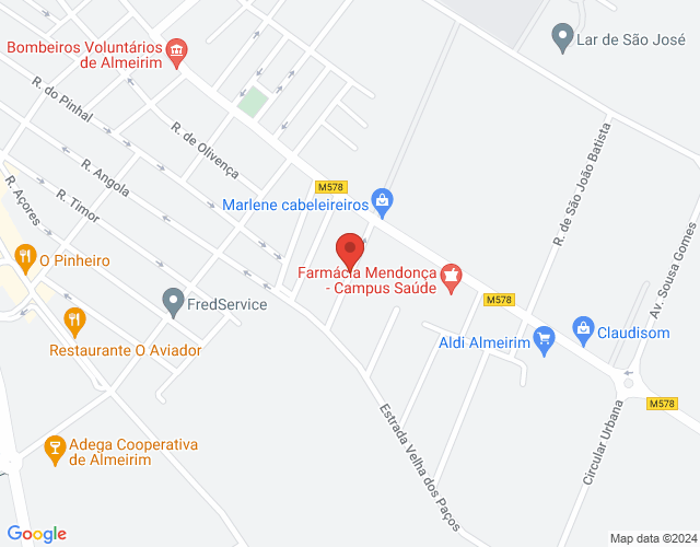 Mapa de localização