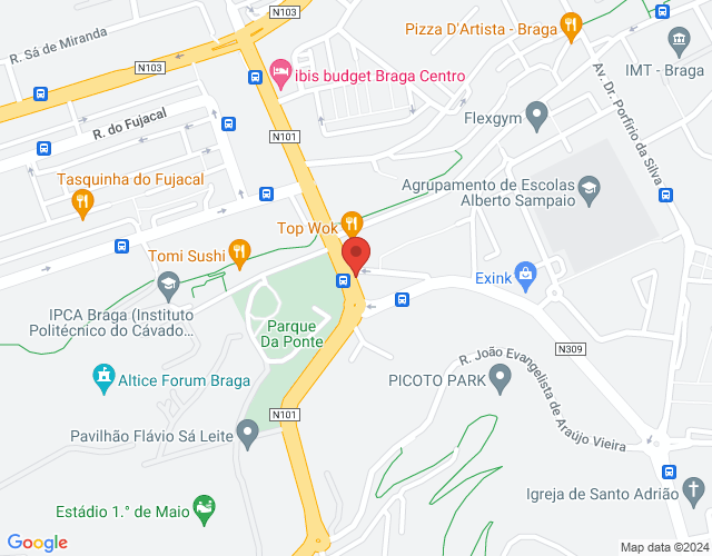 Mapa de localização