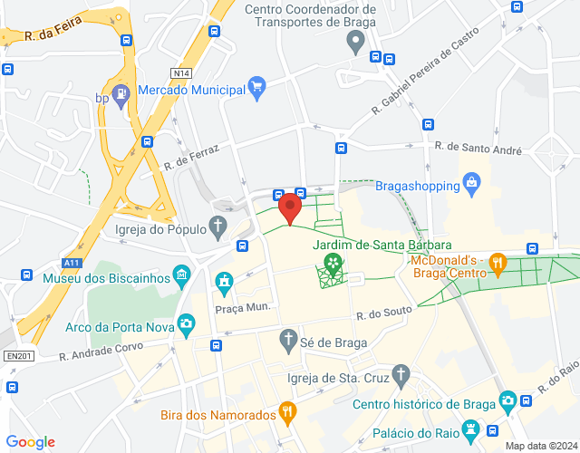 Mapa de localização