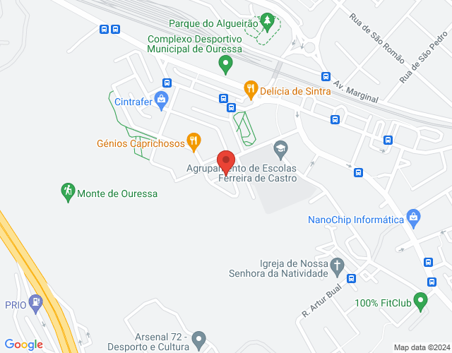 Mapa de localização