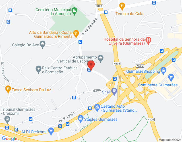 Mapa de localização