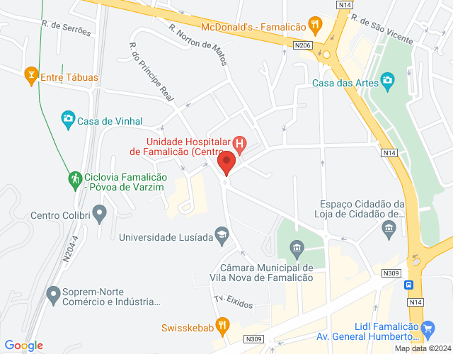Localization map