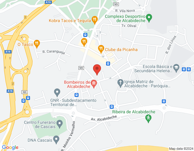 Mapa de localização