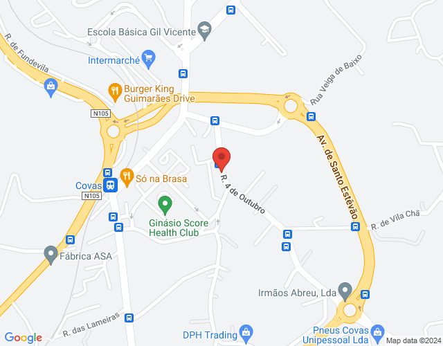 Mapa de localização