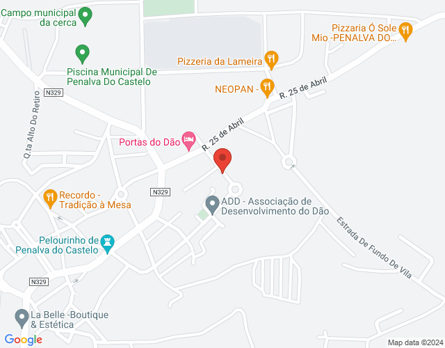 Mapa de localização
