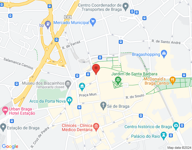 Mapa de localização