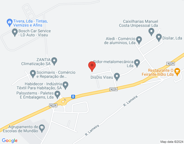 Mapa de localização