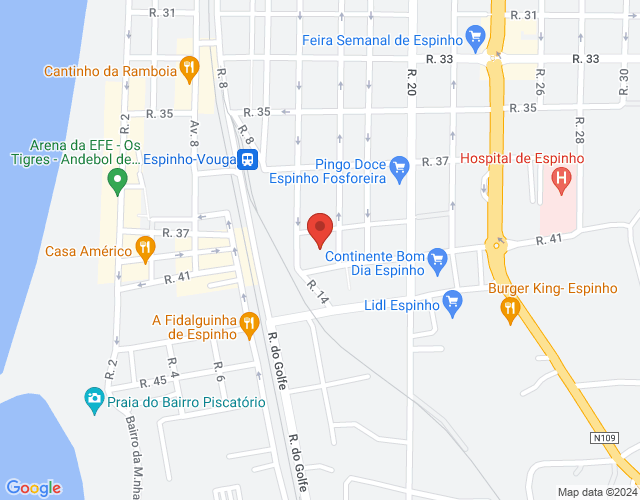 Mapa de localização