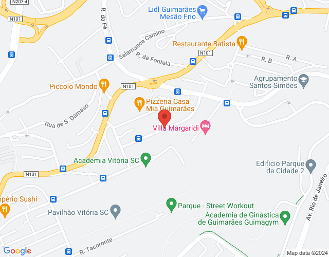 Mapa de localização
