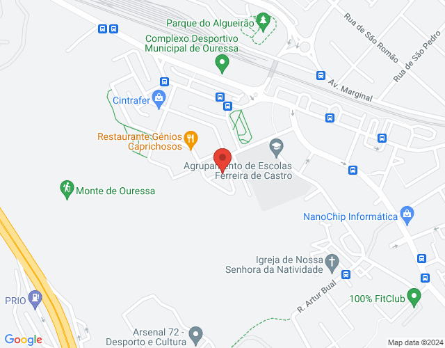 Mapa de localização
