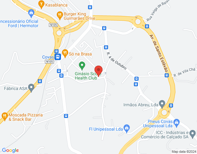 Mapa de localização