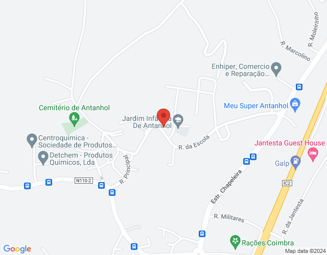 Mapa de localização