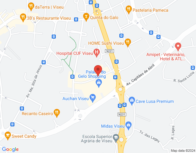 Mapa de localização