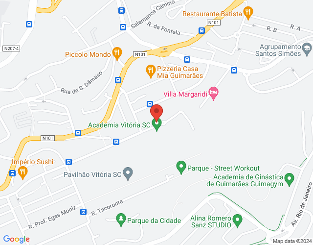 Mapa de localização